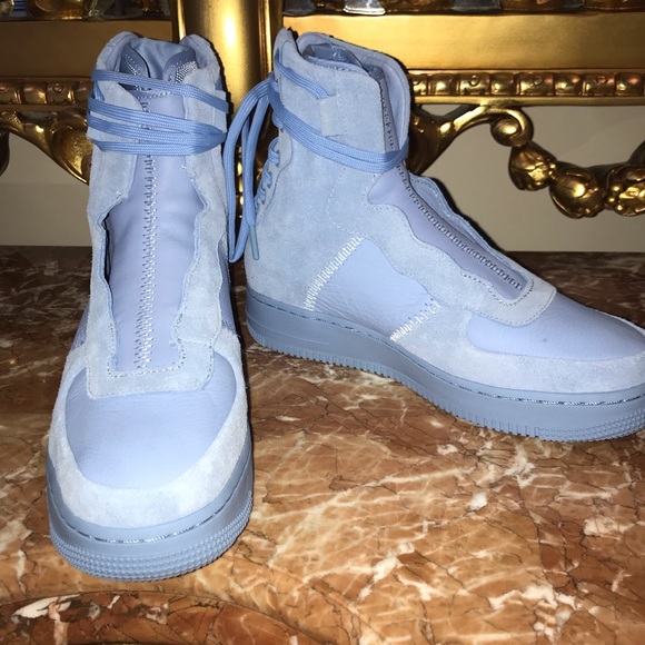 New Nike AF1 Rebel XX Air Force Blue Sneakers - Picture 4 of 6